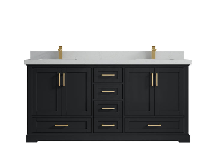 Boston 72 in. W x 22 in. D Double Sink Bathroom Vanity - photo 15