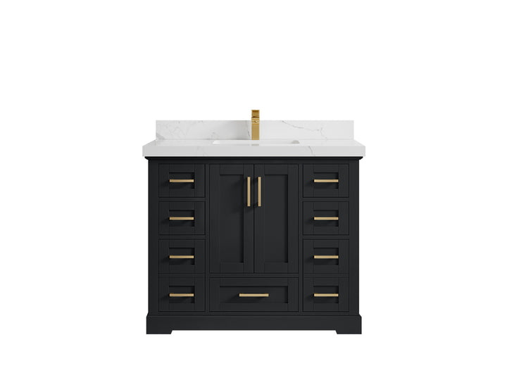Boston 42 in. W x 22 in. D Single Sink Bathroom Vanity - photo 21
