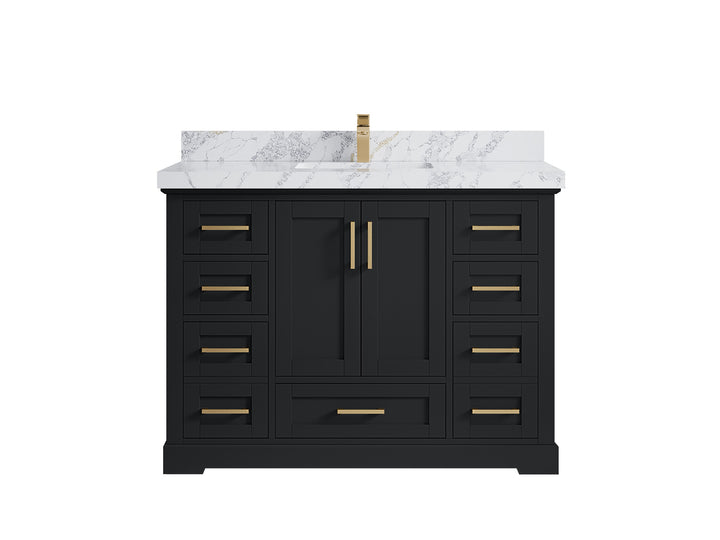 Boston 48 in. W x 22 in. D Single Sink Bathroom Vanity - photo 25