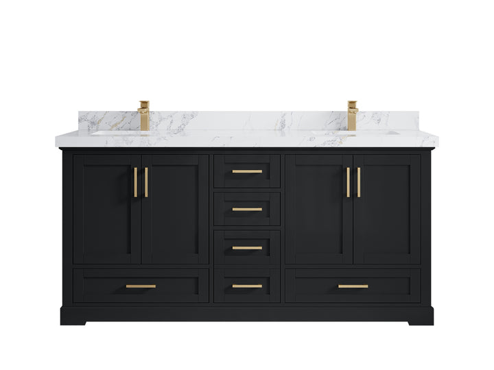 Boston 72 in. W x 22 in. D Double Sink Bathroom Vanity - photo 25