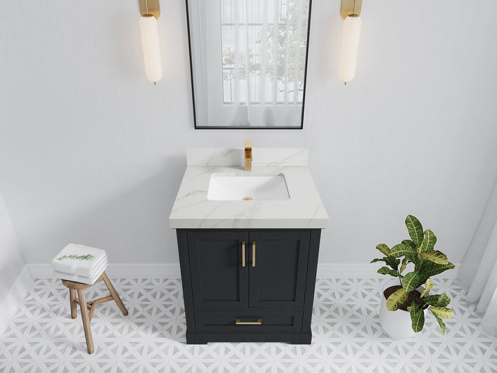 Boston 30 in. W x 22 in. D Single Sink Bathroom Vanity - photo 26