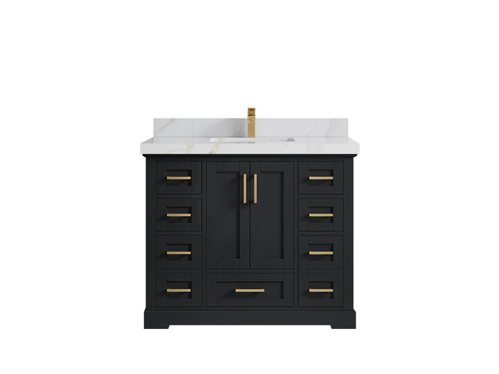 Boston 42 in. W x 22 in. D Single Sink Bathroom Vanity - photo 27