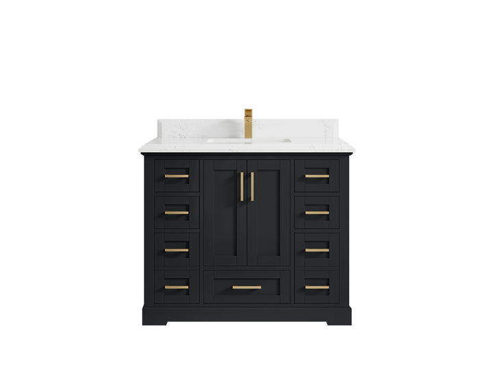 Boston 42 in. W x 22 in. D Single Sink Bathroom Vanity - photo 47