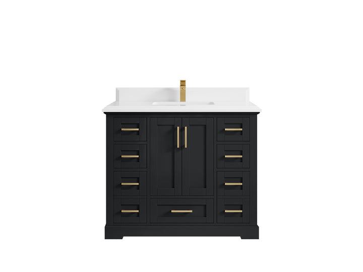 Boston 42 in. W x 22 in. D Single Sink Bathroom Vanity - photo 49