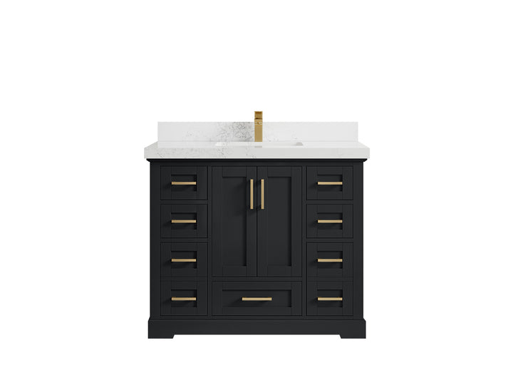 Boston 42 in. W x 22 in. D Single Sink Bathroom Vanity - photo 29