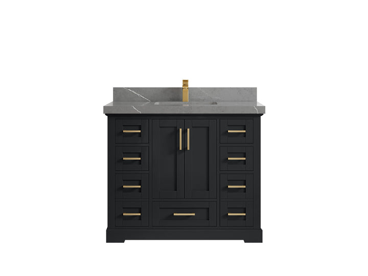 Boston 42 in. W x 22 in. D Single Sink Bathroom Vanity - photo 33