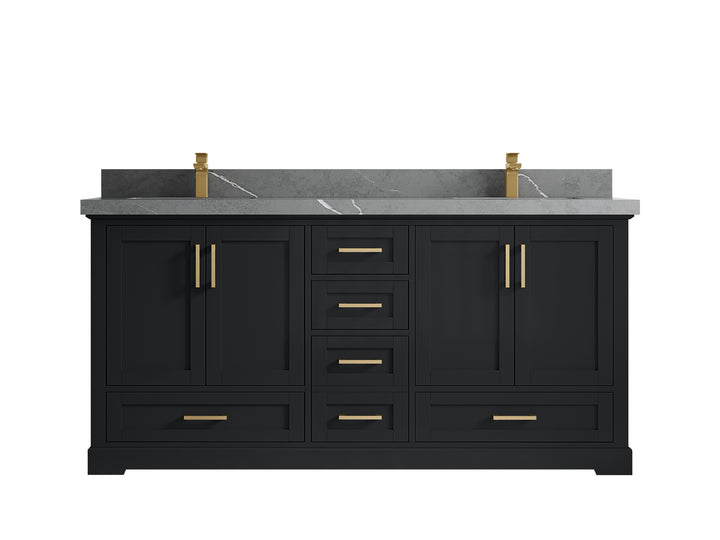 Boston 72 in. W x 22 in. D Double Sink Bathroom Vanity - photo 33