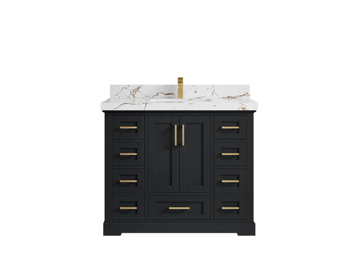 Boston 42 in. W x 22 in. D Single Sink Bathroom Vanity - photo 35