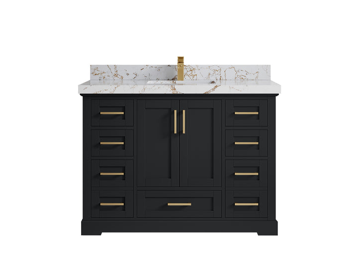 Boston 48 in. W x 22 in. D Single Sink Bathroom Vanity - photo 37