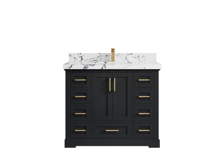 Boston 42 in. W x 22 in. D Single Sink Bathroom Vanity - photo 39