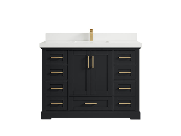 Boston 48 in. W x 22 in. D Single Sink Bathroom Vanity - photo 43