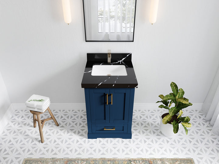 Boston 24 in. W x 22 in. D Single Sink Bathroom Vanity - photo 17