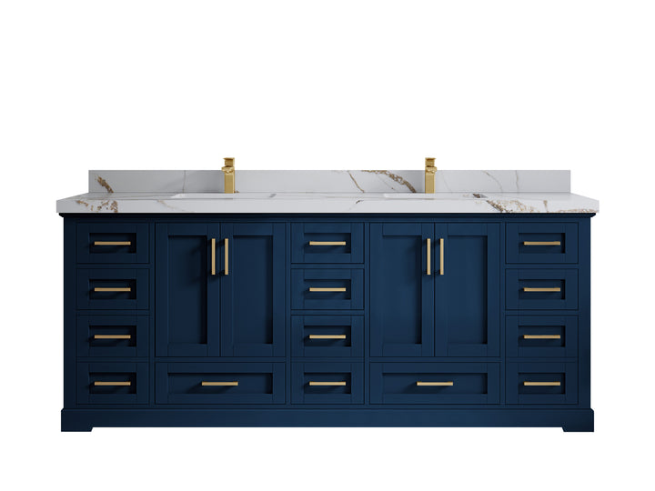 Boston 84 in. W x 22 in. D Double Sink Bathroom Vanity - photo 20