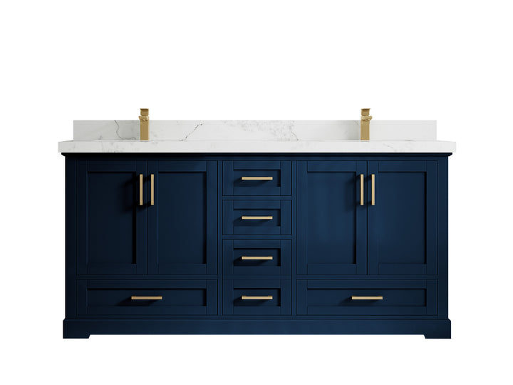 Boston 72 in. W x 22 in. D Double Sink Bathroom Vanity - photo 24