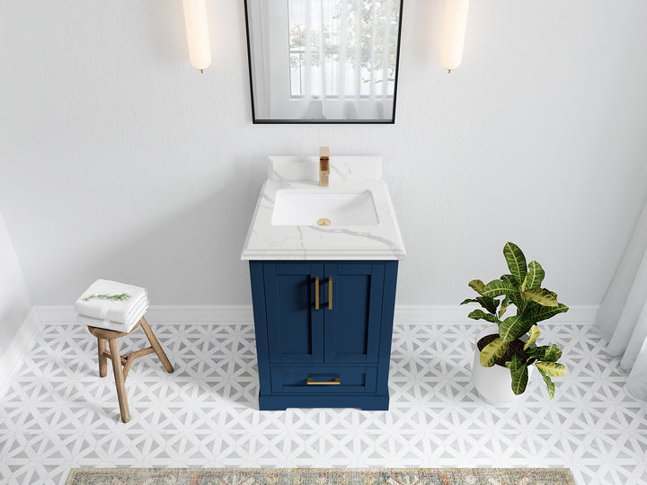 Boston 24 in. W x 22 in. D Single Sink Bathroom Vanity - photo 43