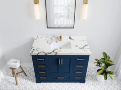 Boston 48 in. W x 22 in. D Single Sink Bathroom Vanity - photo 37