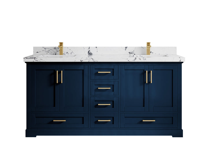 Boston 72 in. W x 22 in. D Double Sink Bathroom Vanity - photo 38