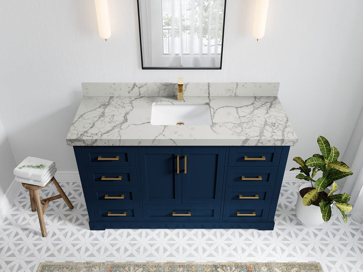 Boston 60 in. W x 22 in. D Single Sink Bathroom Vanity - photo 39