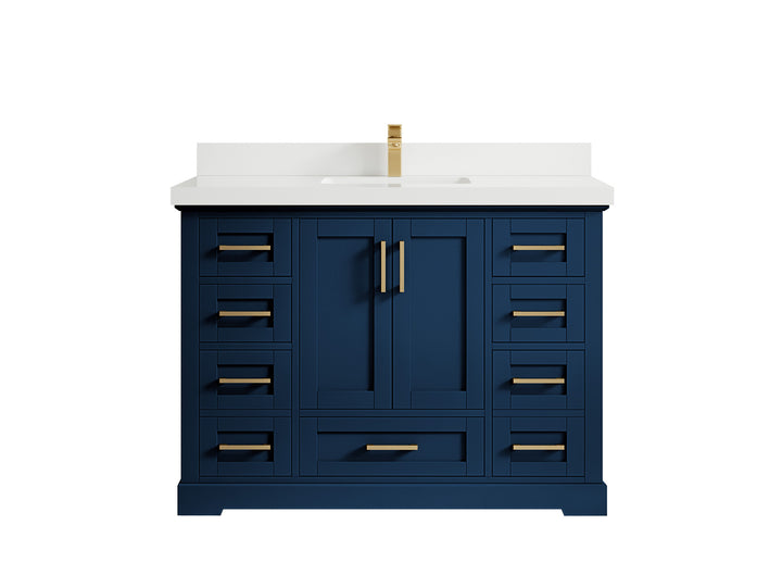 Boston 48 in. W x 22 in. D Single Sink Bathroom Vanity - photo 42