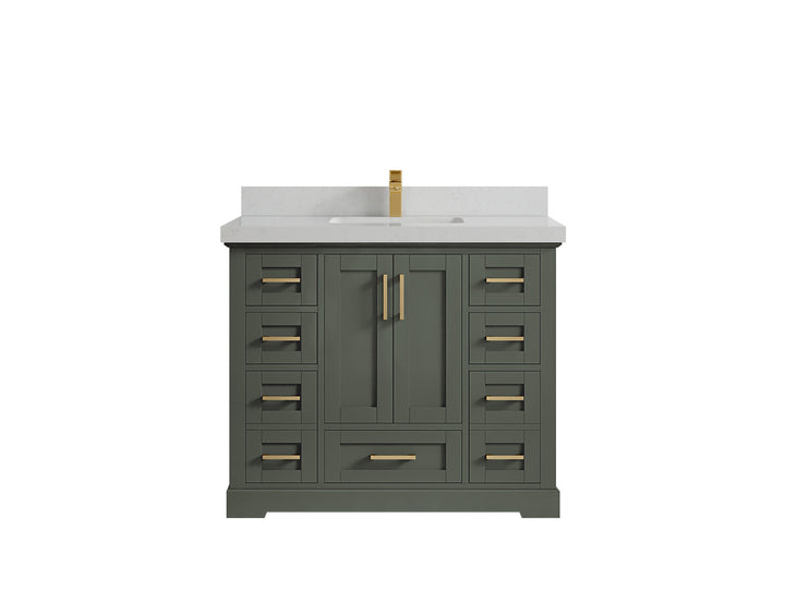 Boston 42 in. W x 22 in. D Single Sink Bathroom Vanity - photo 16