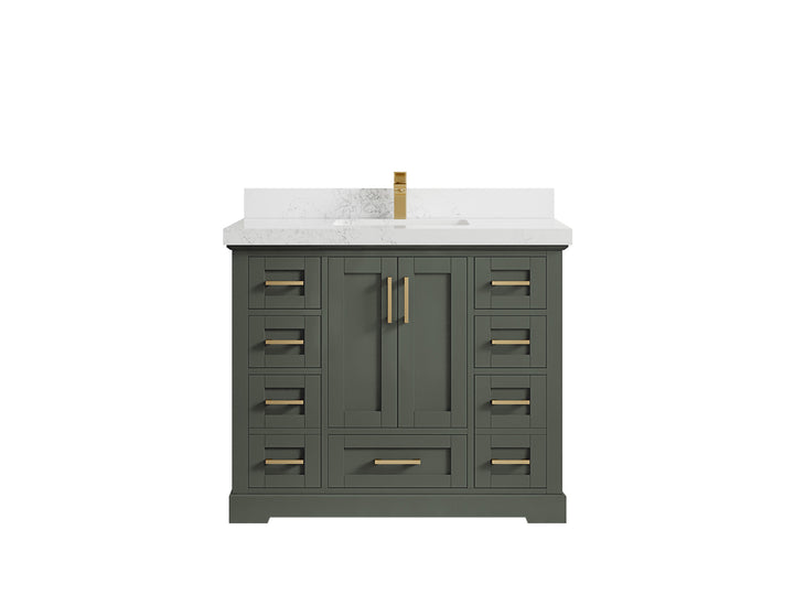 Boston 42 in. W x 22 in. D Single Sink Bathroom Vanity - photo 28