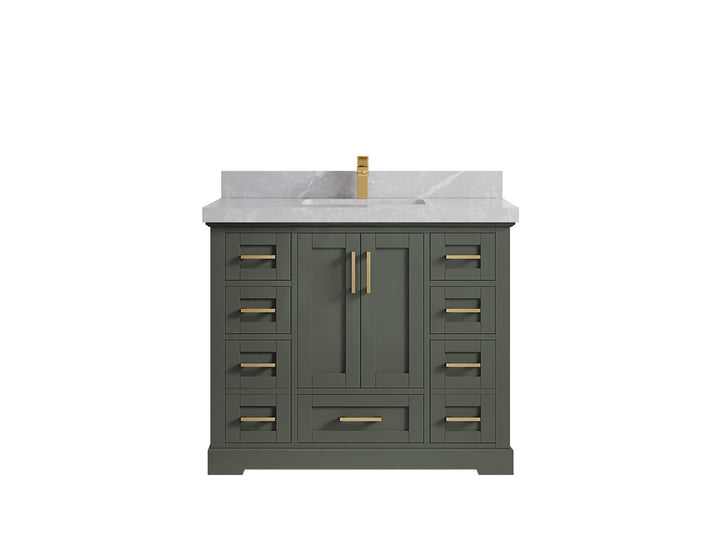 Boston 42 in. W x 22 in. D Single Sink Bathroom Vanity - photo 30