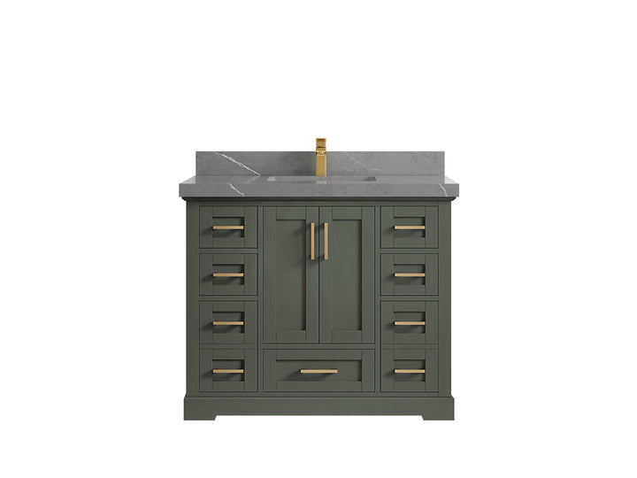 Boston 42 in. W x 22 in. D Single Sink Bathroom Vanity - photo 32