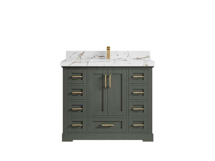 Boston 42 in. W x 22 in. D Single Sink Bathroom Vanity - photo 34