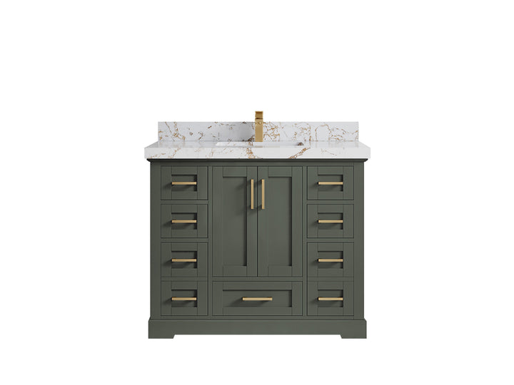 Boston 42 in. W x 22 in. D Single Sink Bathroom Vanity - photo 36