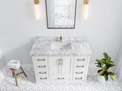 Boston 48 in. W x 22 in. D Single Sink Bathroom Vanity - photo 12