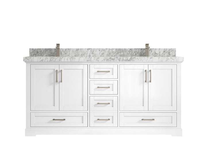 Boston 72 in. W x 22 in. D Double Sink Bathroom Vanity - photo 13