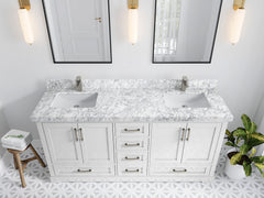 Boston 72 in. W x 22 in. D Double Sink Bathroom Vanity - photo 12