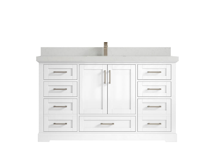 Boston 60 in. W x 22 in. D Single Sink Bathroom Vanity - photo 15