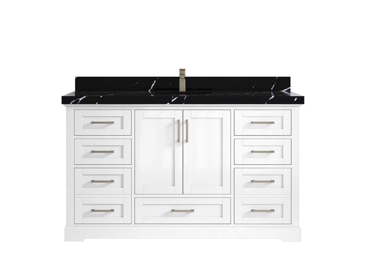 Boston 60 in. W x 22 in. D Single Sink Bathroom Vanity - photo 17