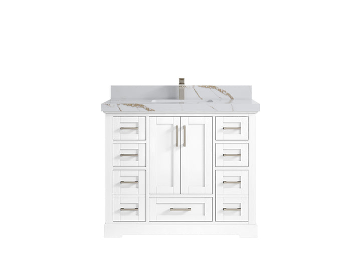 Boston 42 in. W x 22 in. D Single Sink Bathroom Vanity - photo 19