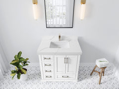 Boston 36 in. W x 22 in. D Center Sink Bathroom Vanity - photo 19