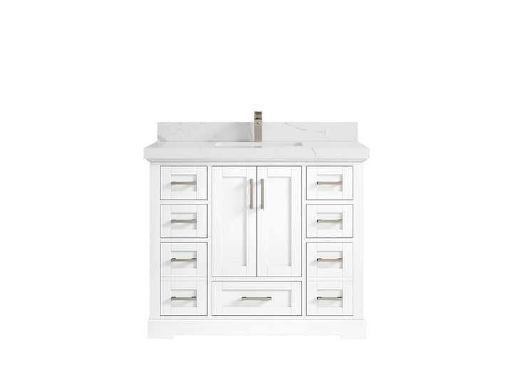 Boston 42 in. W x 22 in. D Single Sink Bathroom Vanity - photo 21