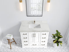 Boston 42 in. W x 22 in. D Single Sink Bathroom Vanity - photo 22