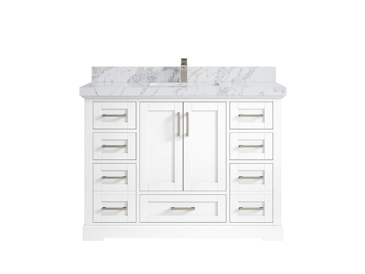 Boston 48 in. W x 22 in. D Single Sink Bathroom Vanity - photo 25