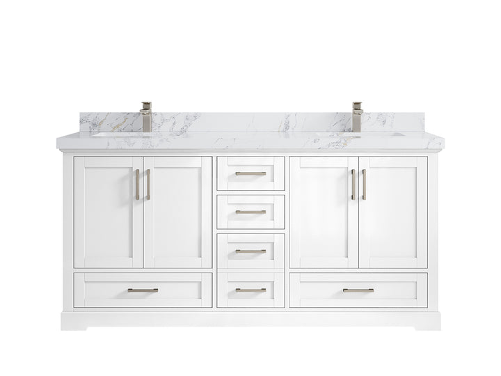 Boston 72 in. W x 22 in. D Double Sink Bathroom Vanity - photo 25