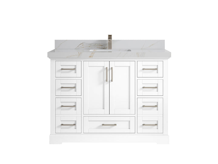 Boston 48 in. W x 22 in. D Single Sink Bathroom Vanity - photo 27