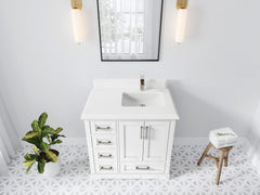 Boston 36 in. W x 22 in. D Right Offset Sink Bathroom Vanity - photo 48