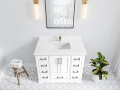 Boston 42 in. W x 22 in. D Single Sink Bathroom Vanity - photo 48