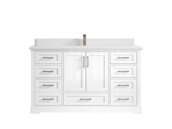 Boston 60 in. W x 22 in. D Single Sink Bathroom Vanity - photo 49