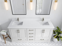Boston 72 in. W x 22 in. D Double Sink Bathroom Vanity - photo 48