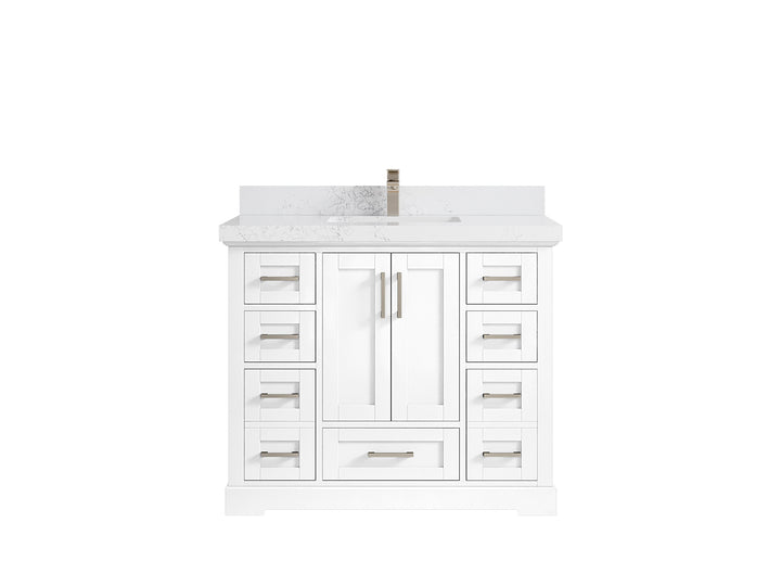 Boston 42 in. W x 22 in. D Single Sink Bathroom Vanity - photo 29