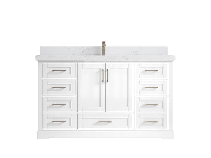 Boston 60 in. W x 22 in. D Single Sink Bathroom Vanity - photo 29