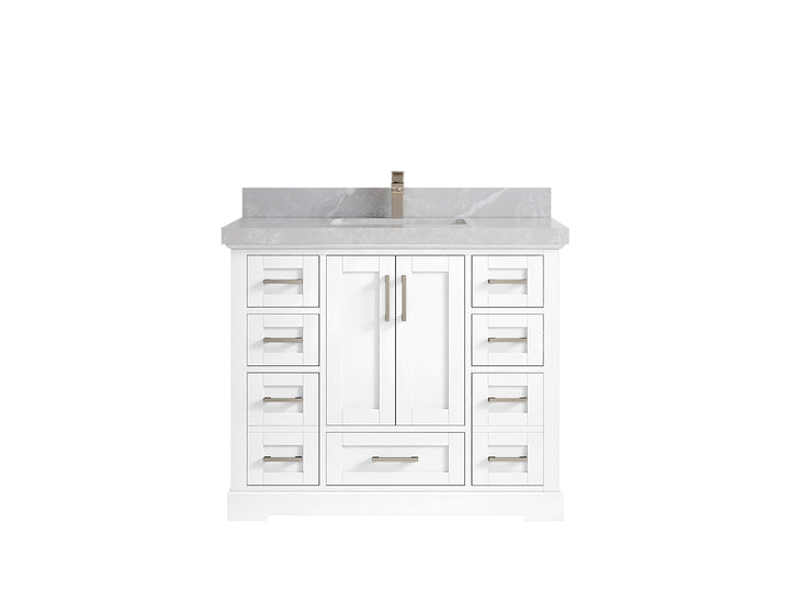 Boston 42 in. W x 22 in. D Single Sink Bathroom Vanity - photo 31