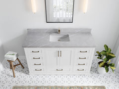 Boston 60 in. W x 22 in. D Single Sink Bathroom Vanity - photo 30