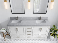 Boston 72 in. W x 22 in. D Double Sink Bathroom Vanity - photo 30